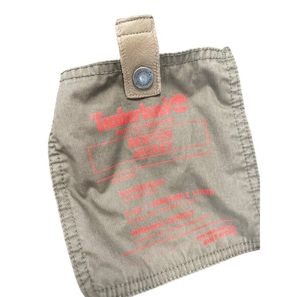 Timberland Benton Mens green Waterproof Jacket SIze XXL SKU 9164 - Picture 9 of 11